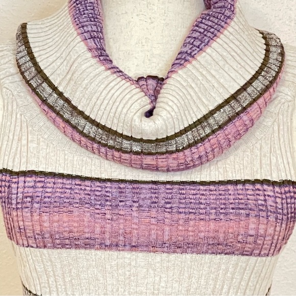 Free People Carley Ribbed Sleeveless Cowl Neck Sweater - Picture 8 of 12